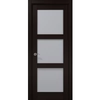 Раздвижные межкомнатные двери ML-07 сатин (темный)
                        
